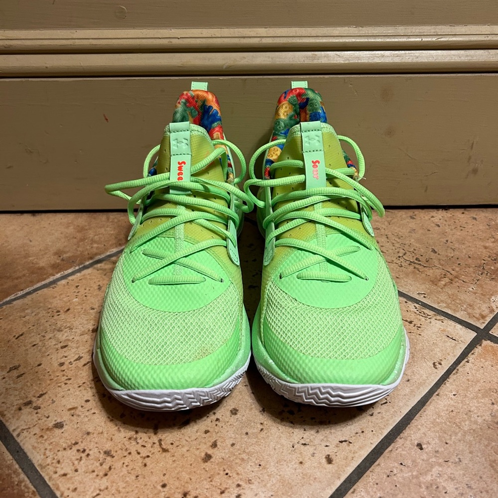 Under armor Steph Curry sour patch sneakers